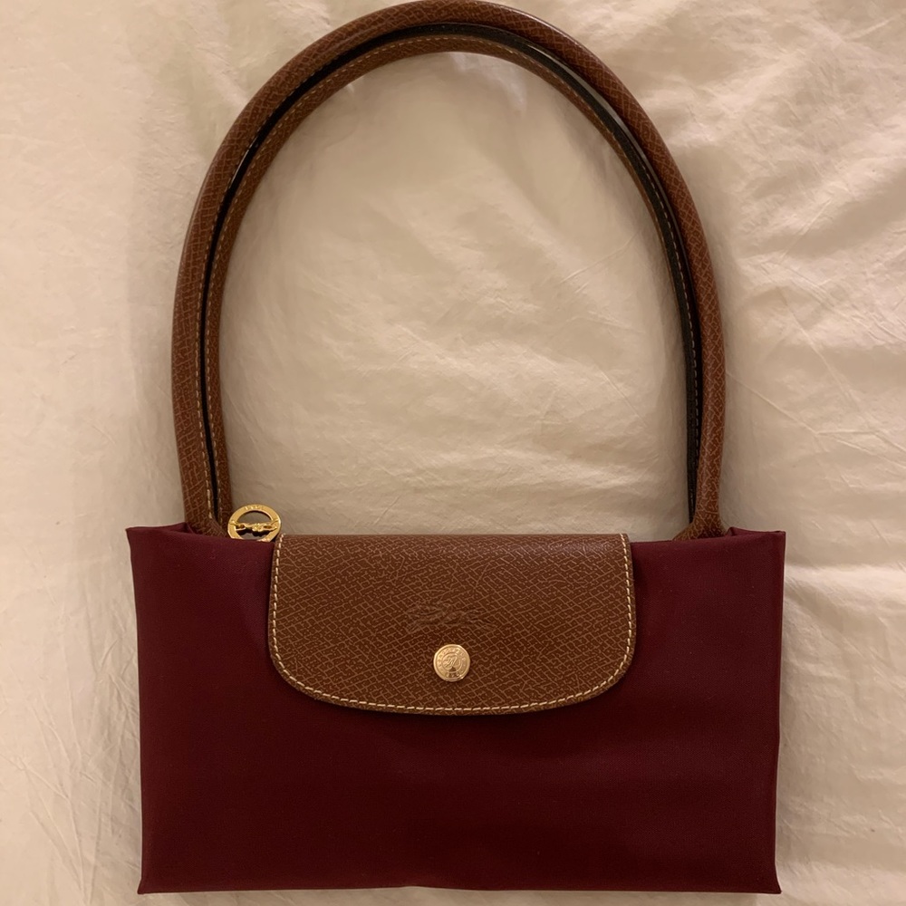 NWOT Longchamp Pliage Large - Wine